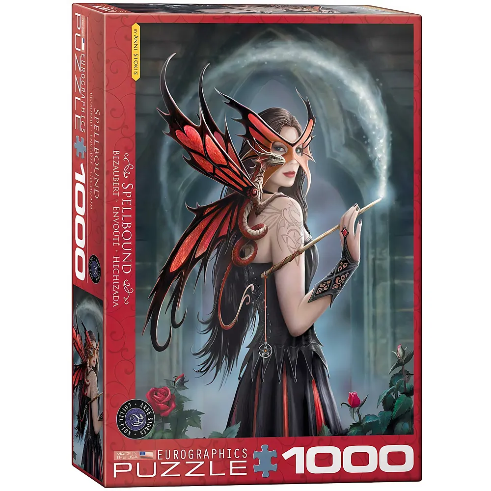 Eurographics Puzzle Anne Stokes - Incantata - 1000 pezzi