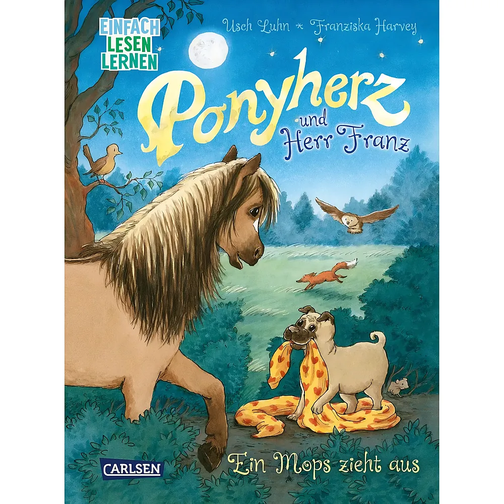 Carlsen Ponyherz+Hr Franz 2 Ein Mops zieht aus