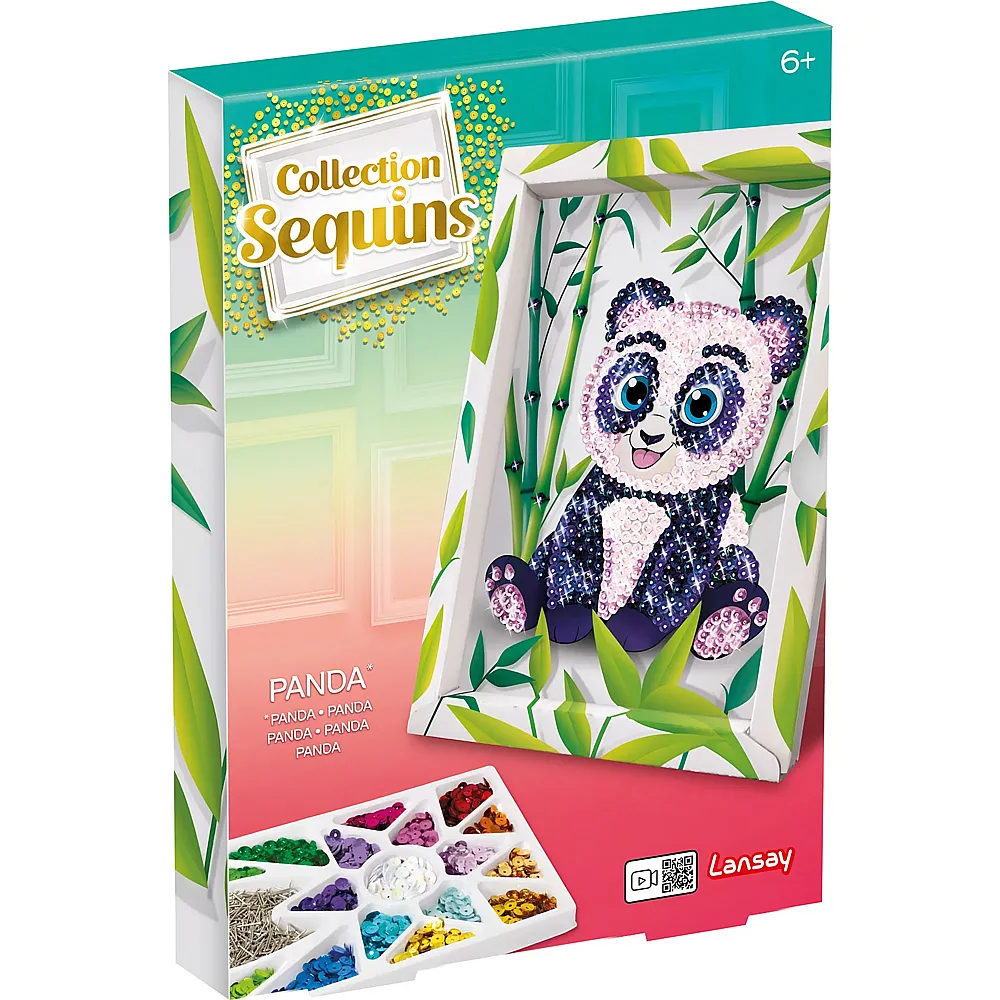 Lansay Collection Sequins Paillettenkunst Panda