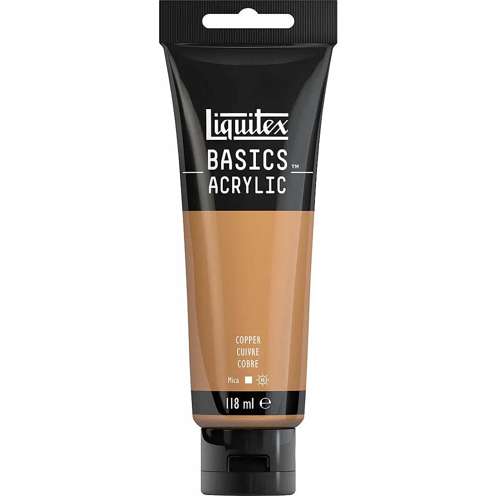 Liquitex Lqx Basics Acrylfarbe 118ml Tube Kupfer - Suche