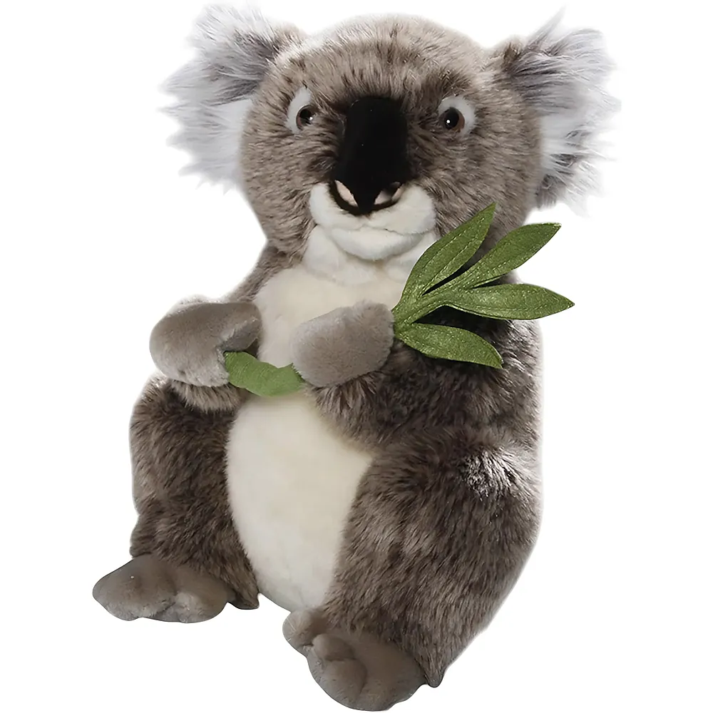 Carl Dick Koala B�r mit Eukalyptus-Blatt - 30 cm - B�ren Pl�sch