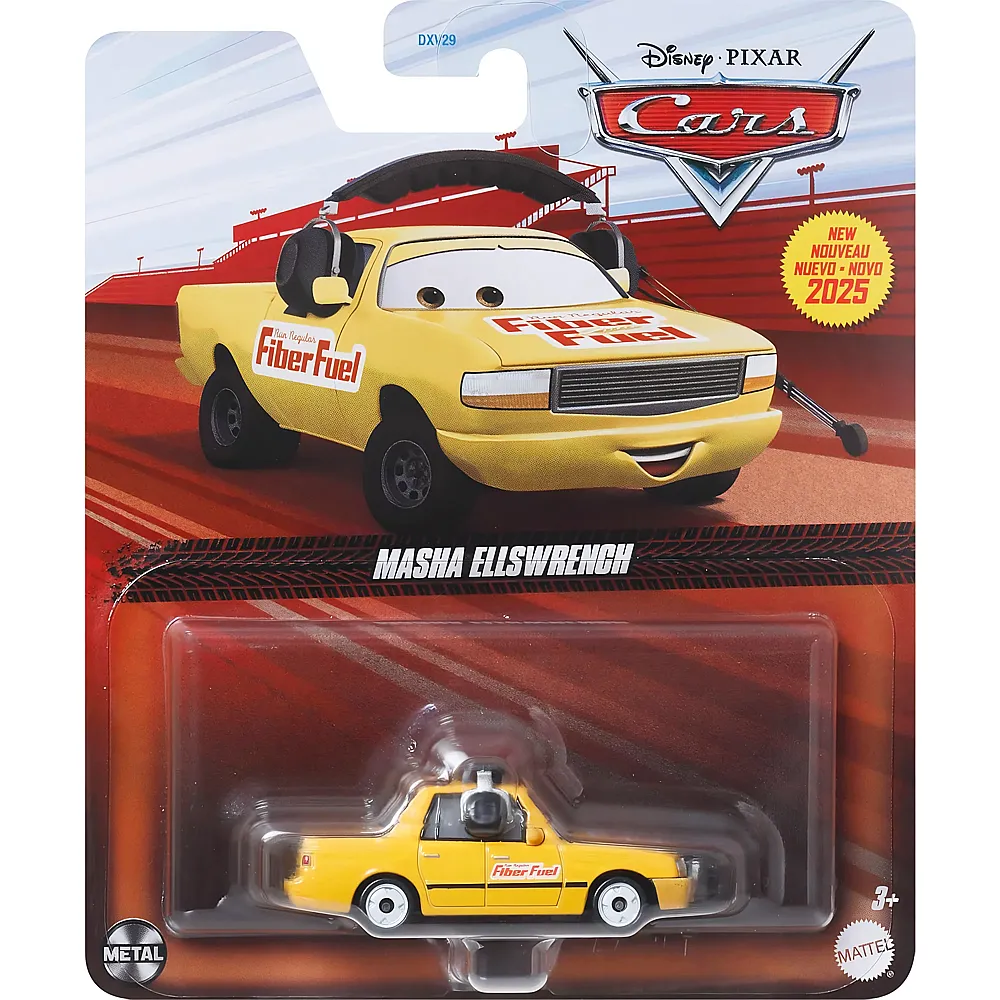 Mattel Disney Pixar Cars Druckguss-Faser-Kraftstoff Crew Chief Fahrzeug - Suche