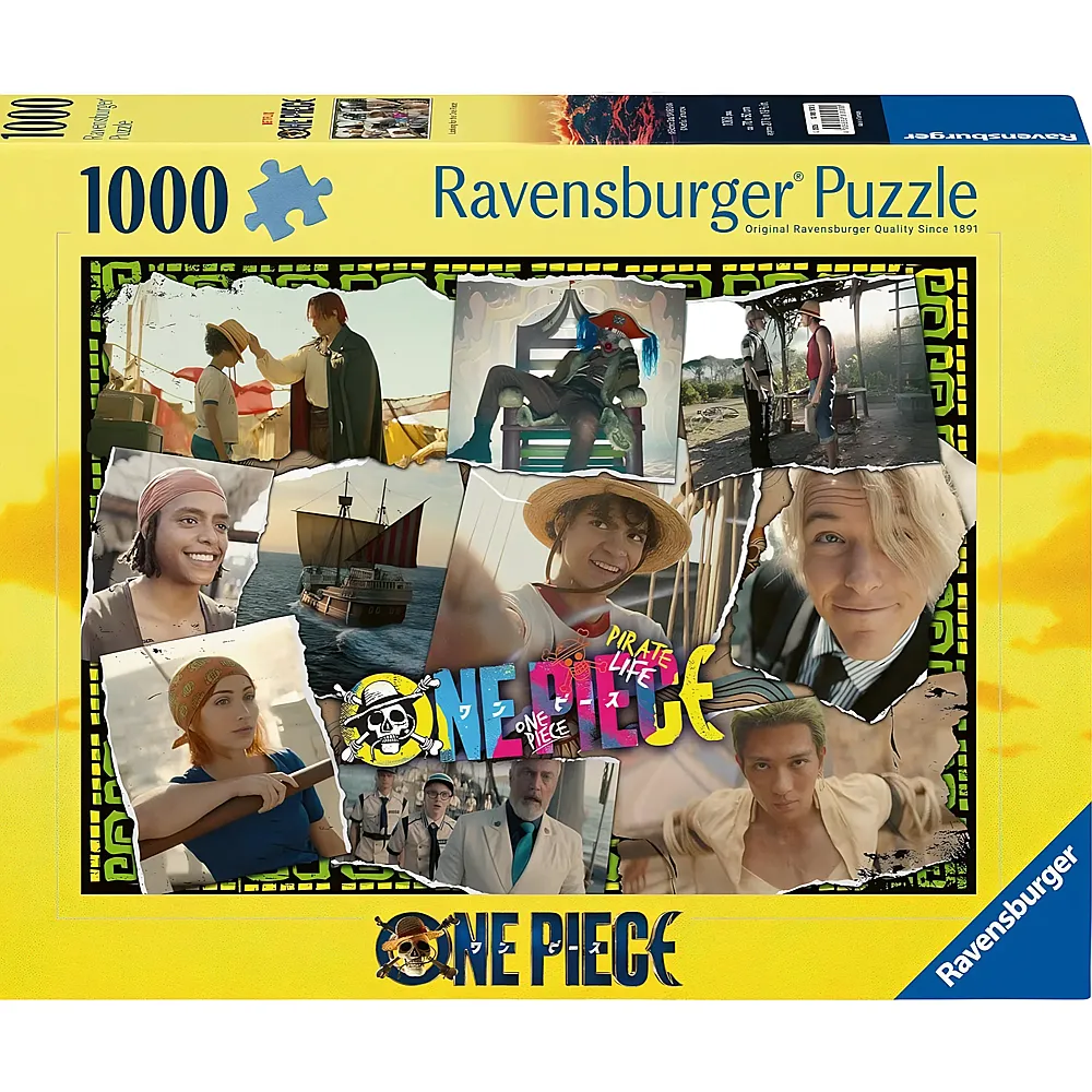 Ravensburger Puzzle Looking for the One Piece 1000Teile