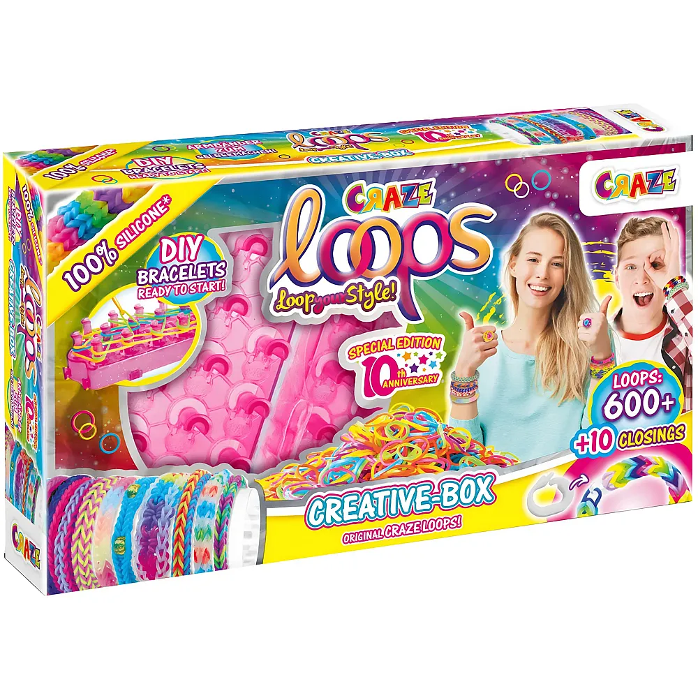 Craze Loops Creative Box 600Teile