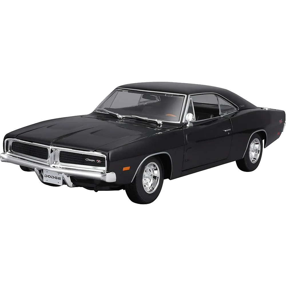 Maisto 1:18 Dodge Charger 1969 Schwarz