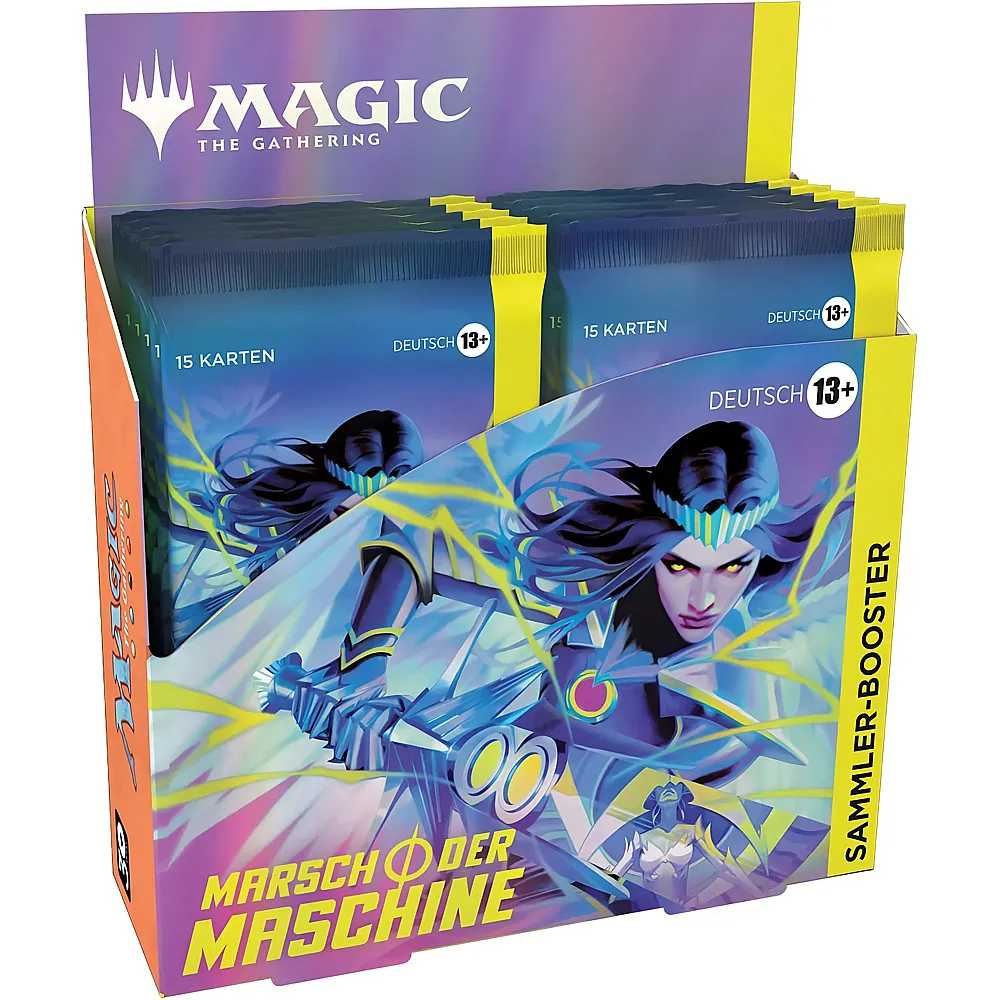 Magic The Gathering Marsch der Maschine Sammler-Booster Display - Deutsch