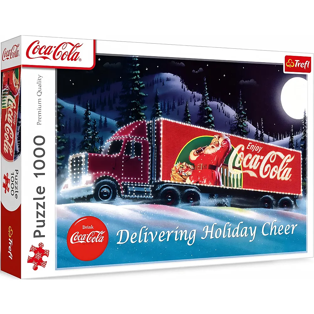 Trefl Puzzle Coca Cola Coca-Cola: Weihnachtskarawane - 1000 Teile