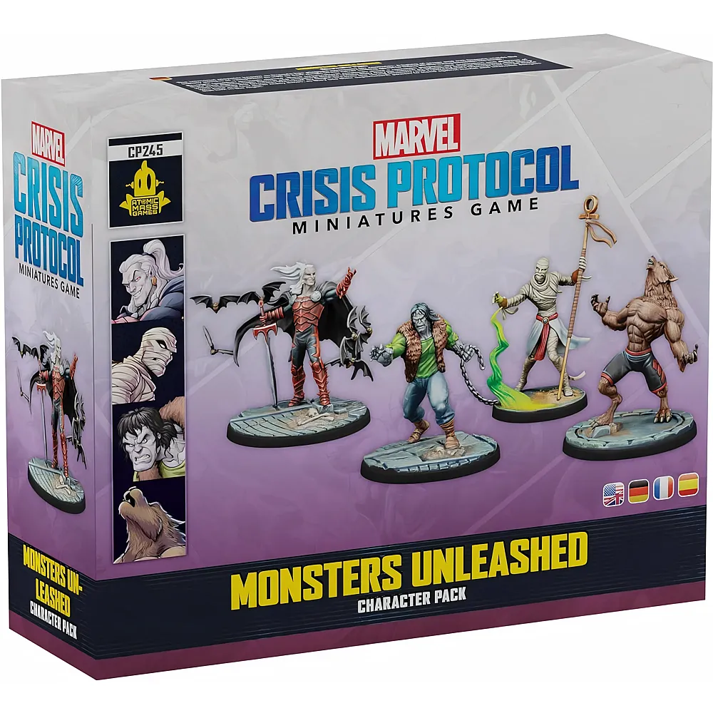 Atomic Mass Games Marvel Crisis Protocol Monsters Unleashed fr-de-es-en