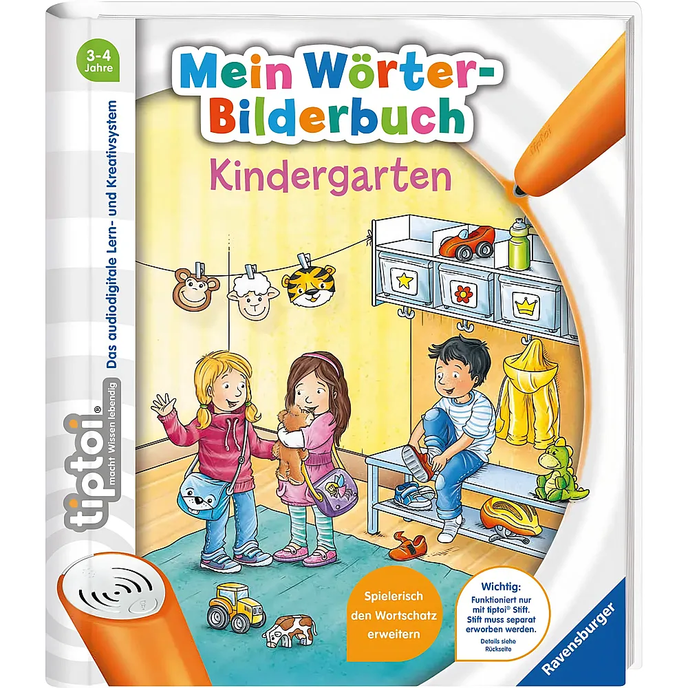 Ravensburger tiptoi Mein W�rter-Bilderbuch Kindergarten