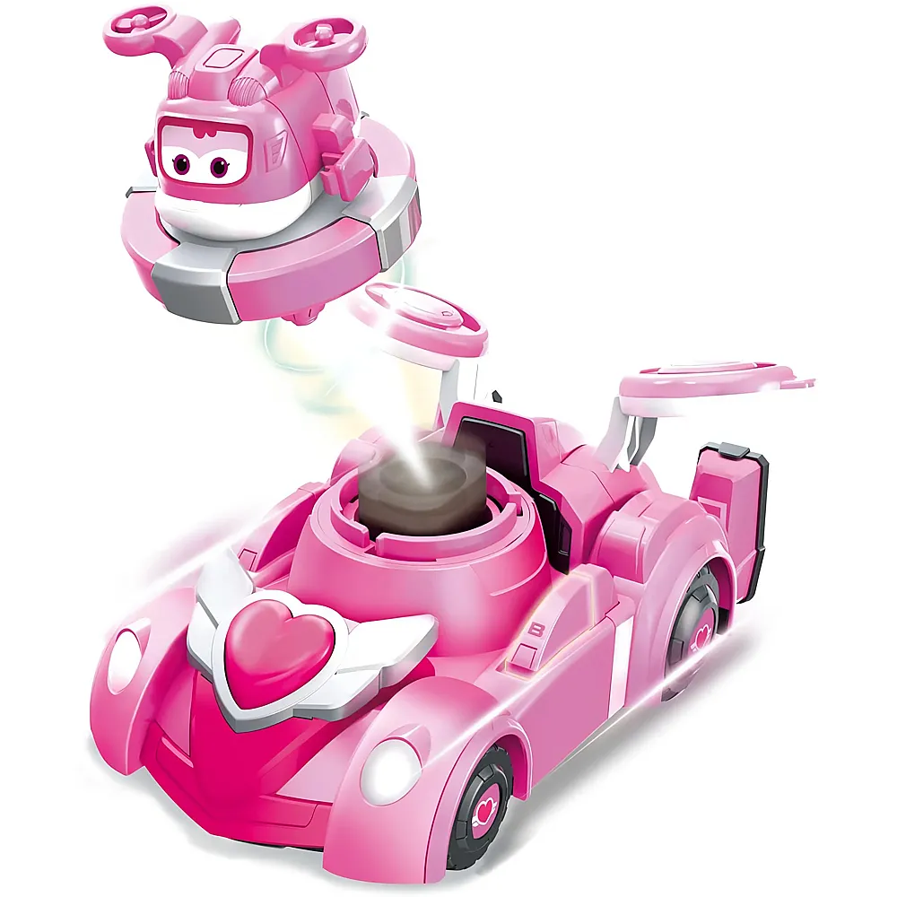 Alpha Toys Super Wings Spinning Dizzy & Fahrzeug 14cm