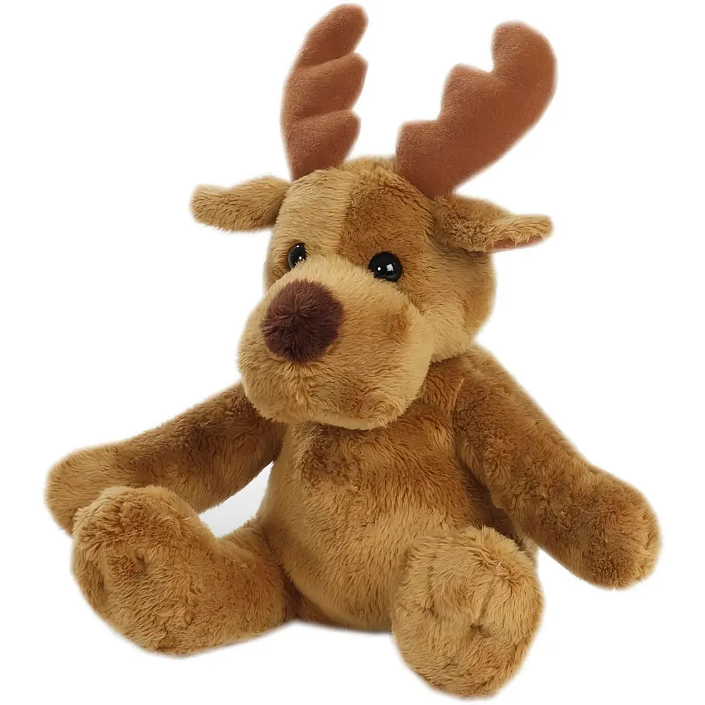 Heunec Elch sitzend - 20 cm - Waldtiere Pl�sch