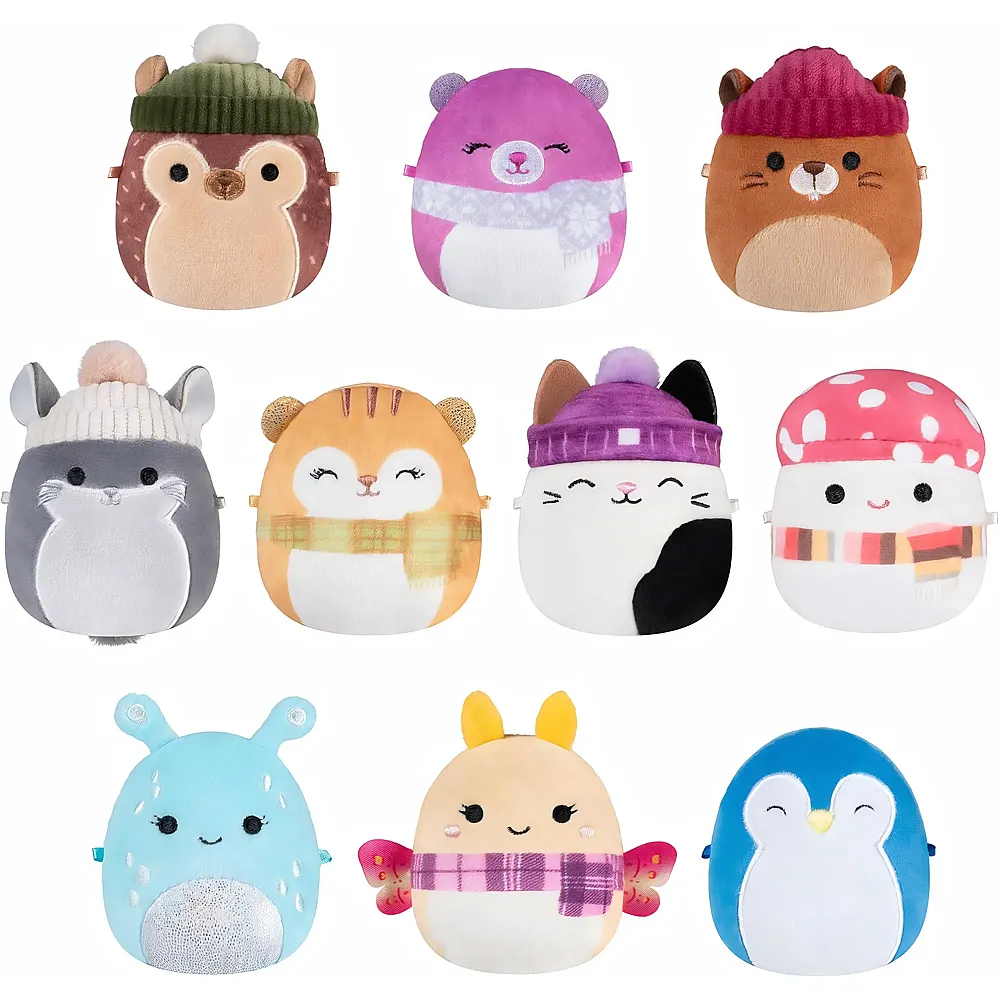 Squishmallows Pl�schtier - Micromallows Winter - 10 St�ck.