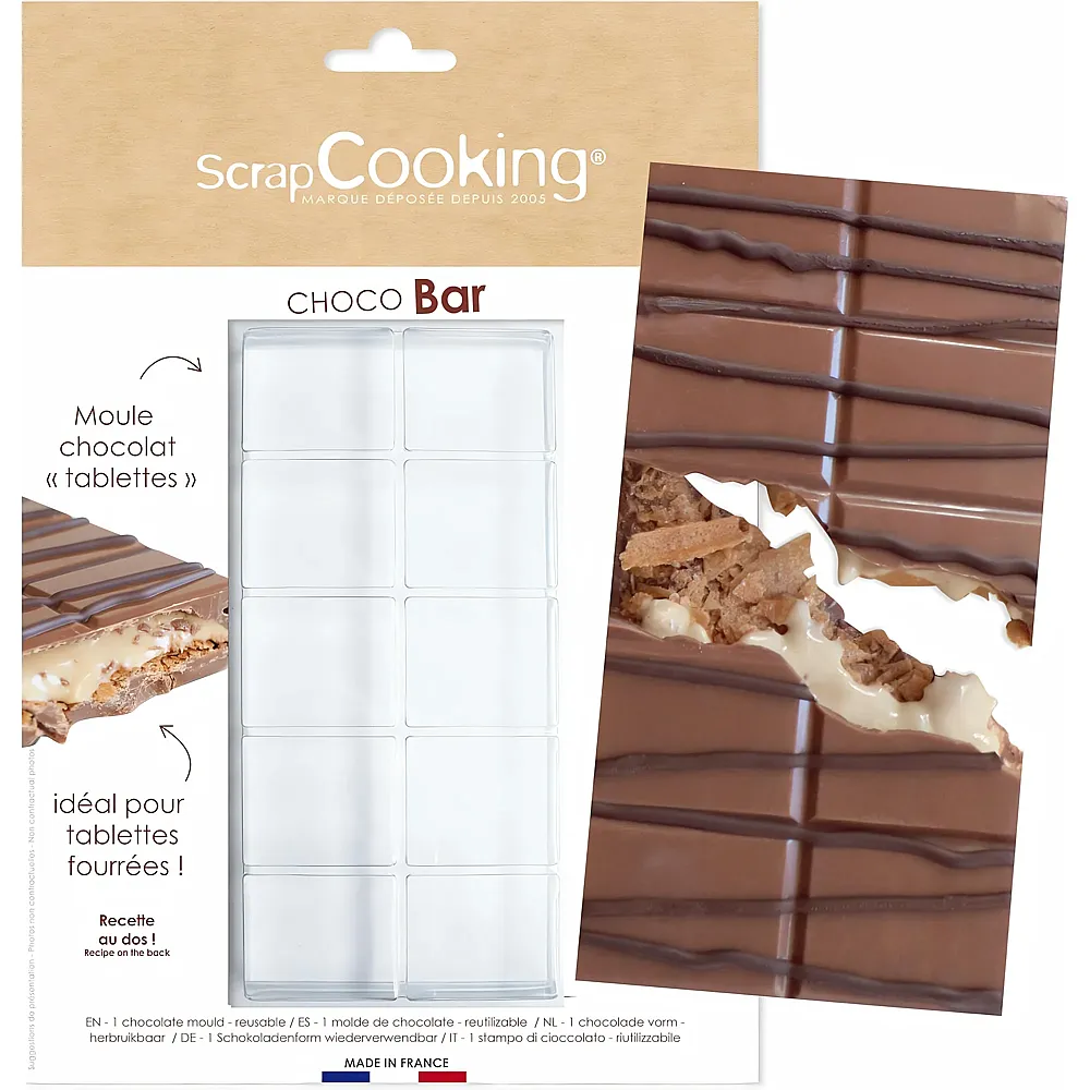 ScrapCooking Choco Bar - Schokoladentafelform | Backen & Dekorieren