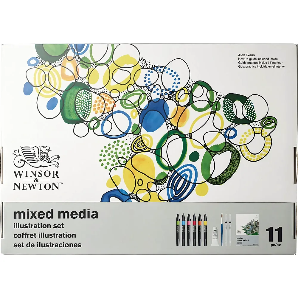 Winsor & Newton W&n Mixed Media Set - Illustration