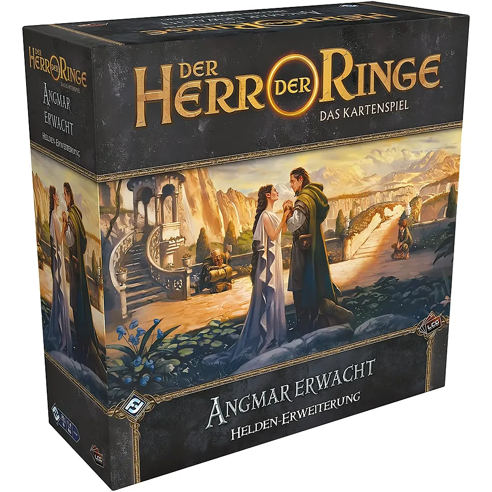 Fantasy Flight Games Der Herr der Ringe LCG Angmar erwacht Helden-Erweiterung DE