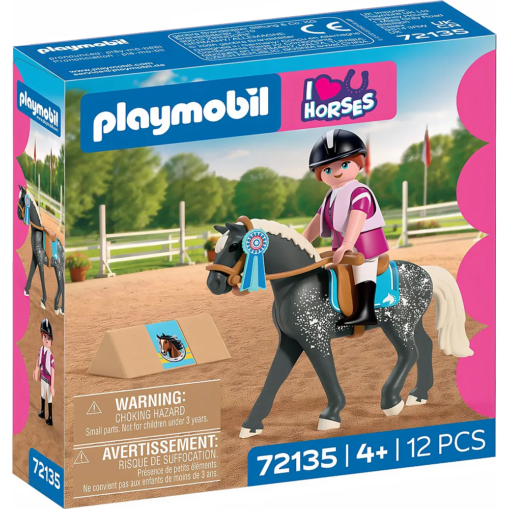 PLAYMOBIL I Love Horses Springreiten 72135