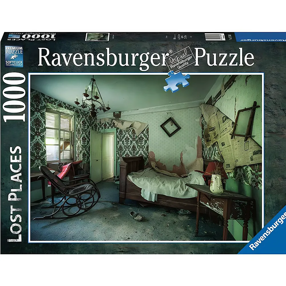 Ravensburger Puzzle Lost Places Crumbling Dreams 1000Teile