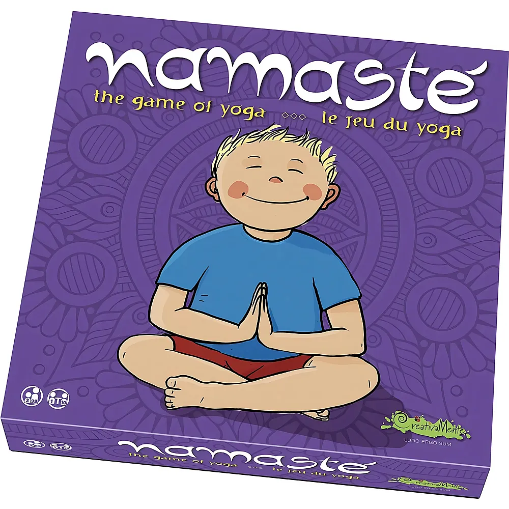 CreativaMente Spiele Namast - le jeu de yoga FR