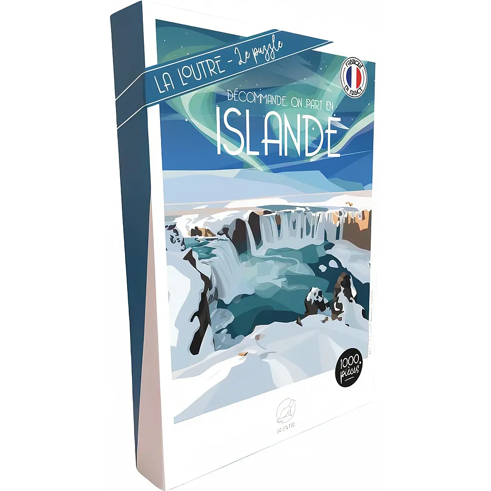 La Loutre Puzzle D�commande on Part en ISLANDE - 1000 Teile