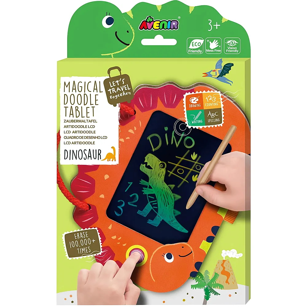Avenir Zaubermaltafel Dinosaurier