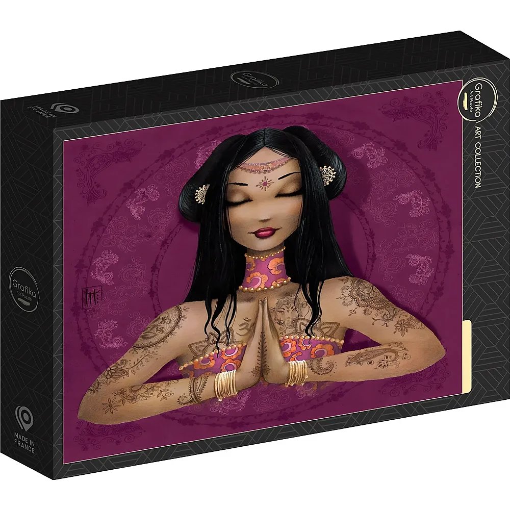 Grafika Puzzle Art Collection Misstigri India - 1000 Teile