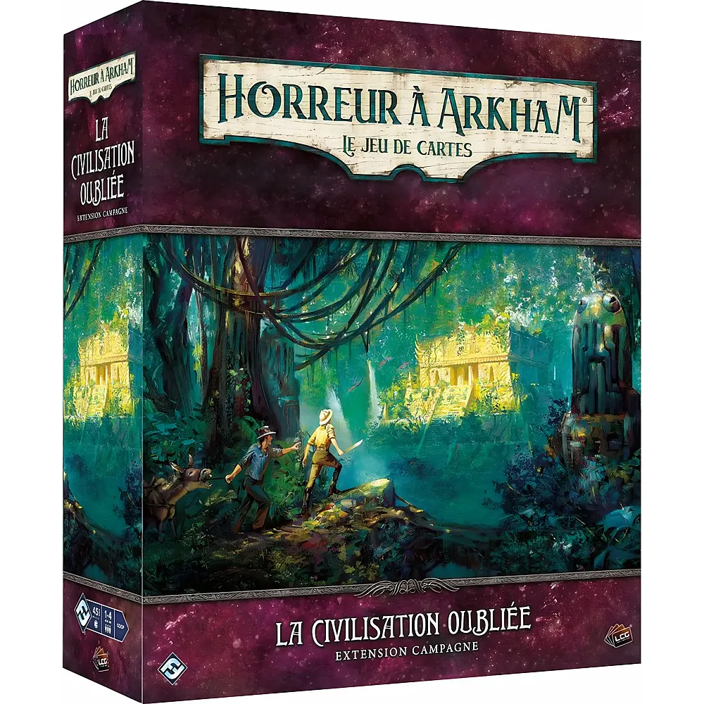 Fantasy Flight Games Horreur A Arkham Jce Civilisation Oubliee campagne FR