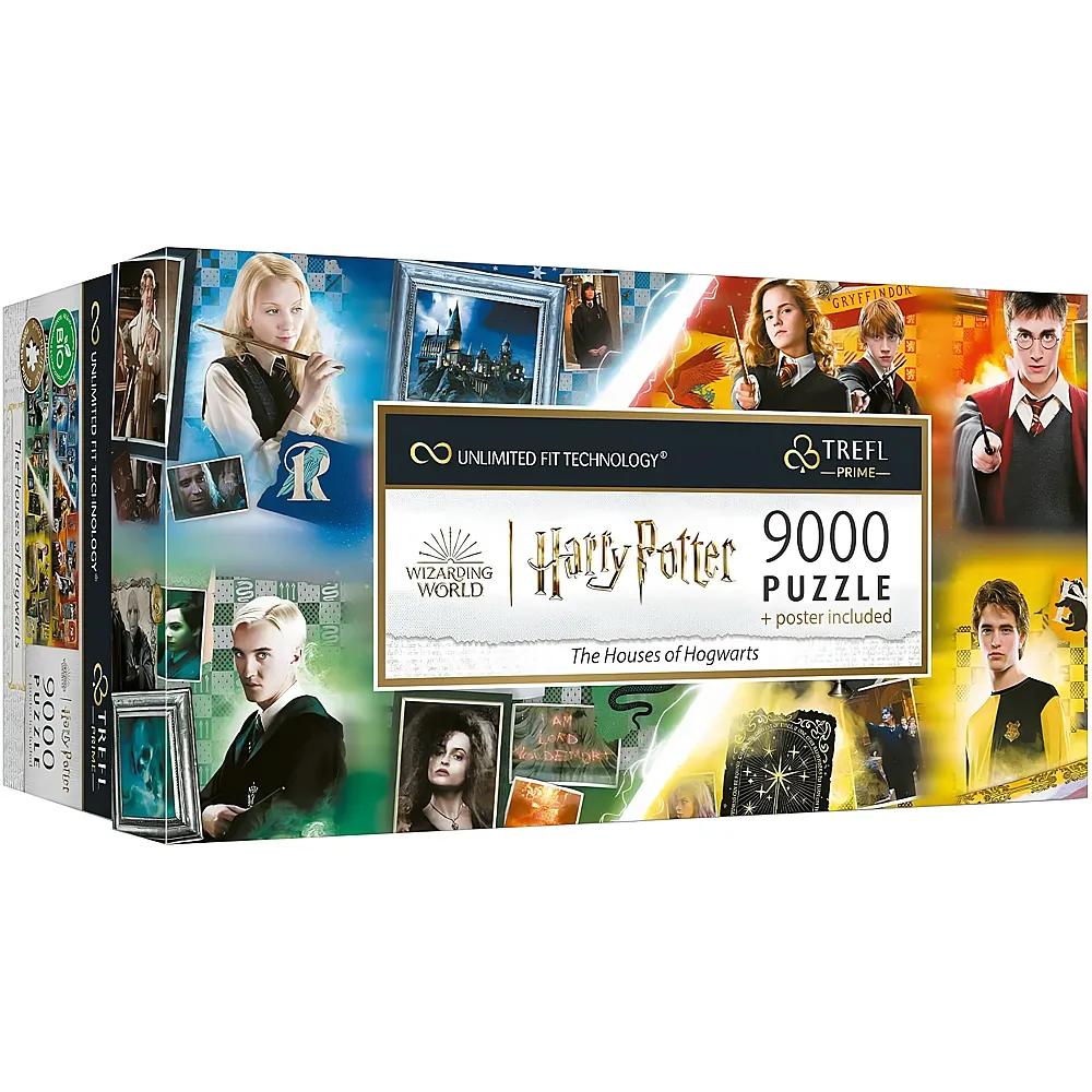 Trefl Puzzle Harry Potter - Die H�user von Hogwarts 9000Teile