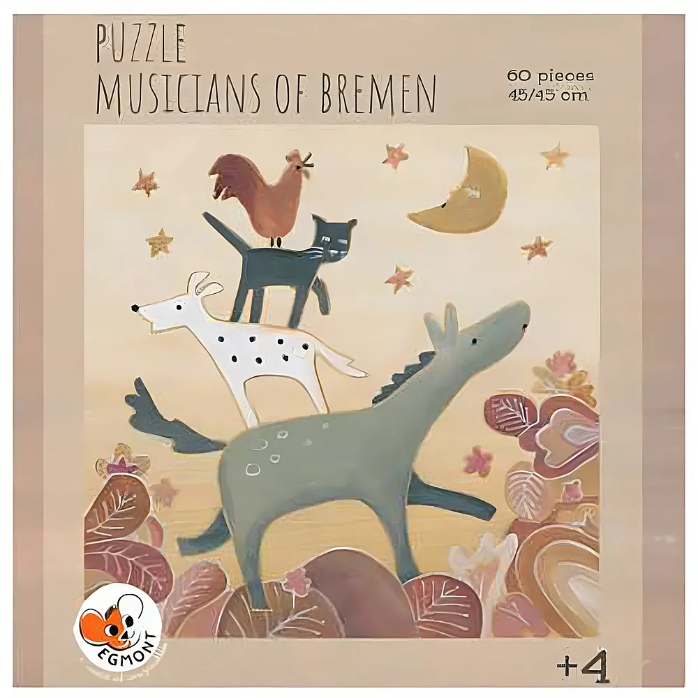 Egmont Puzzle Bremer Musikanten 60Teile