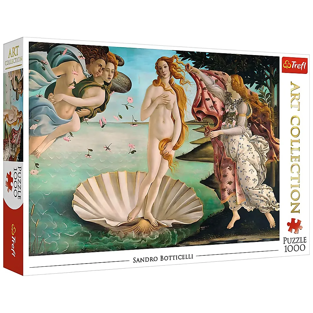 Trefl Puzzle Art Collection Die Geburt der Venus, Sandro Botticelli 1000Teile