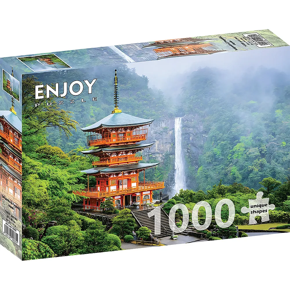 Enjoy Puzzle Seiganto-ji Pagoda, Japan - 1000 Teile