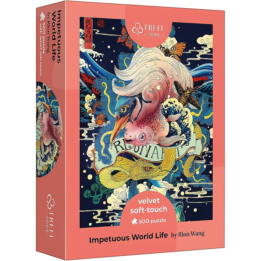 Trefl Puzzle Velvet Impetuous World Life - 500 Teile - Puzzle 500 Teile