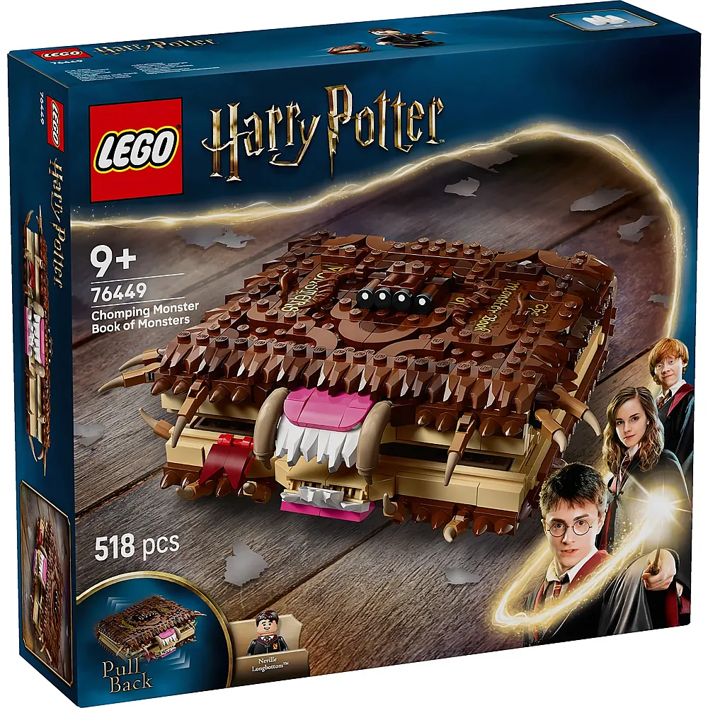 LEGO Harry Potter Beissendes Monsterbuch der Monster 518Teile