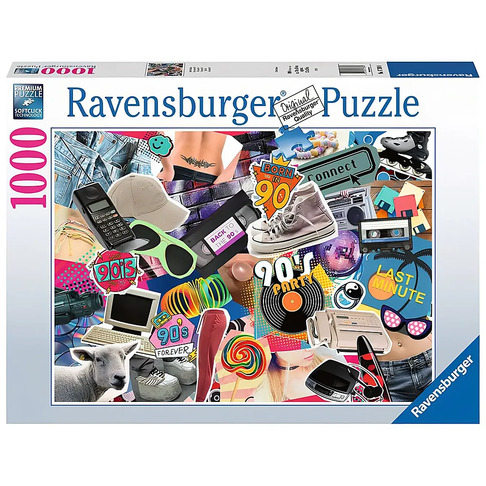 Ravensburger Puzzle Die 90er Jahre 1000Teile