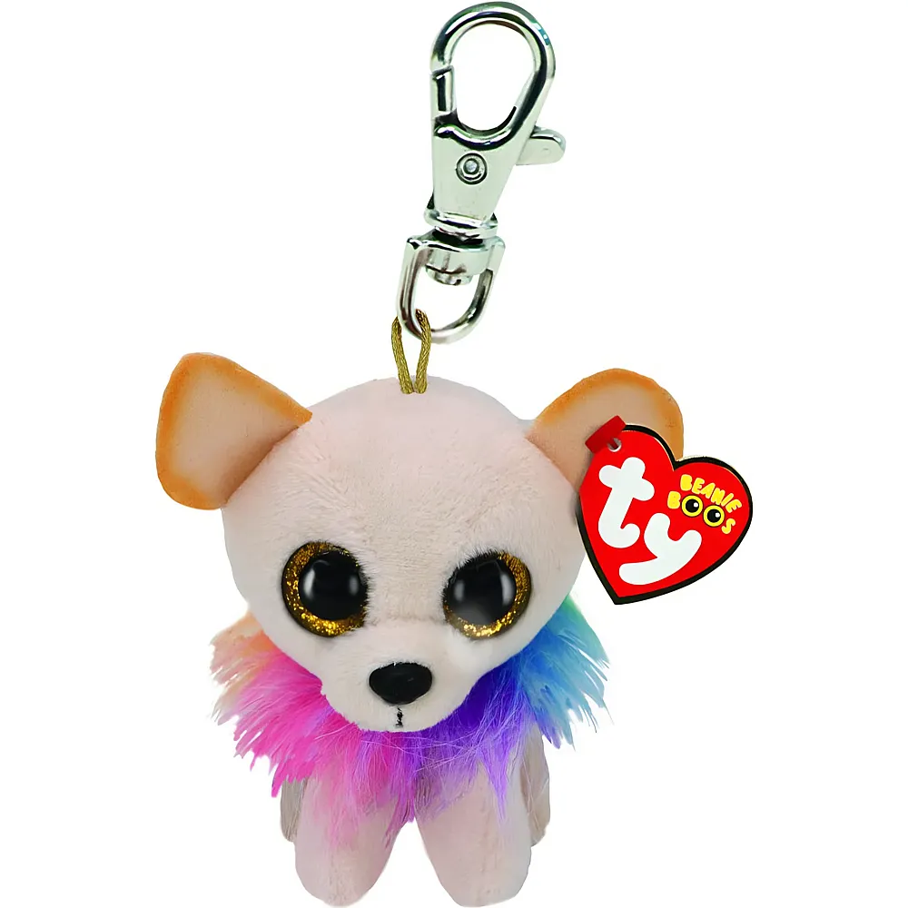 Ty Beanie Clips Schl�sselanh�nger Chewey der Chihuahua - 10 cm - Accessoires