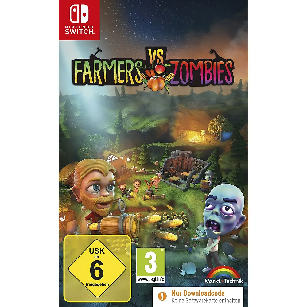 Markt & Technik Switch Farmers vs. Zombies Code in a Box