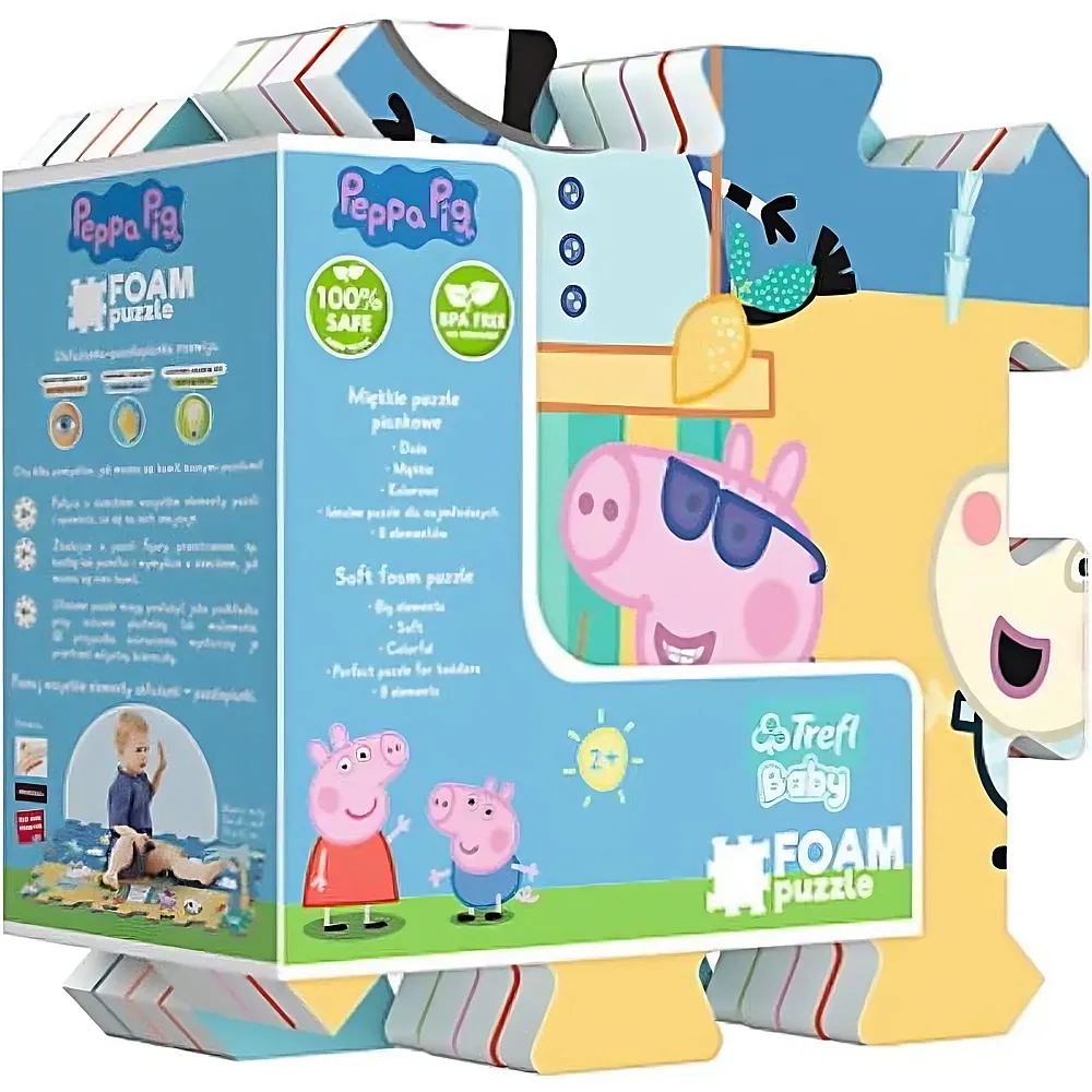 Trefl Peppa Pig - XL Schaumstoffpuzzle - Suche