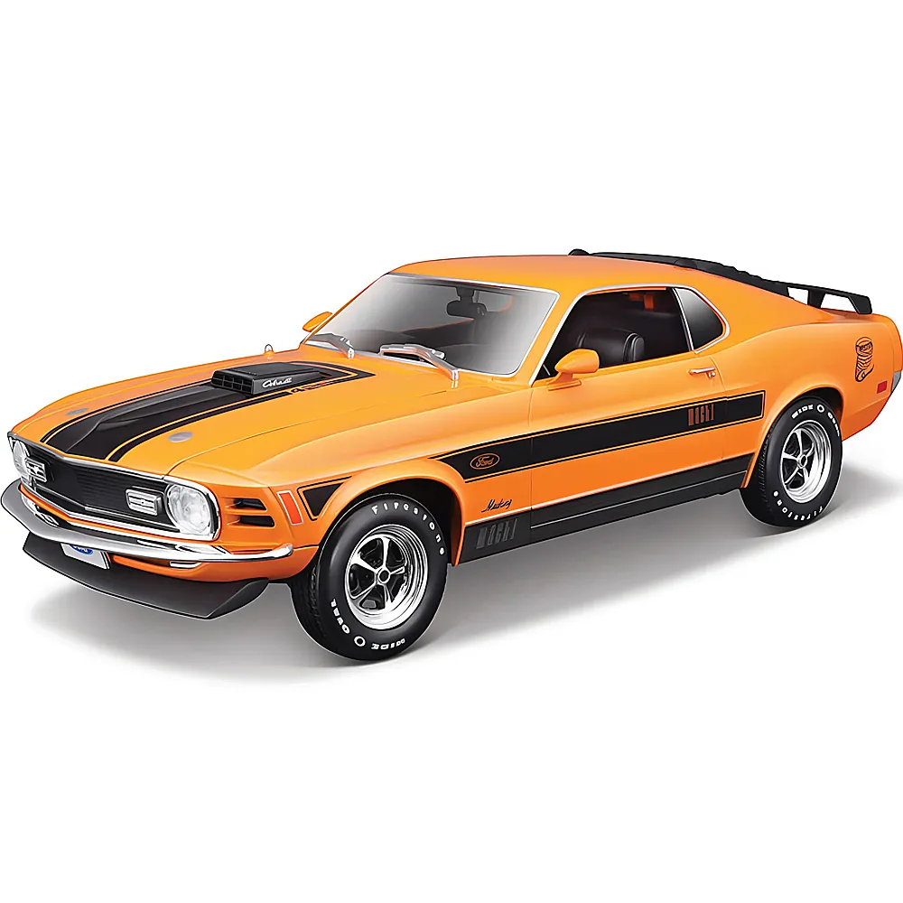 Maisto 1:18 Ford Mustang Mach 1 1970 Orange