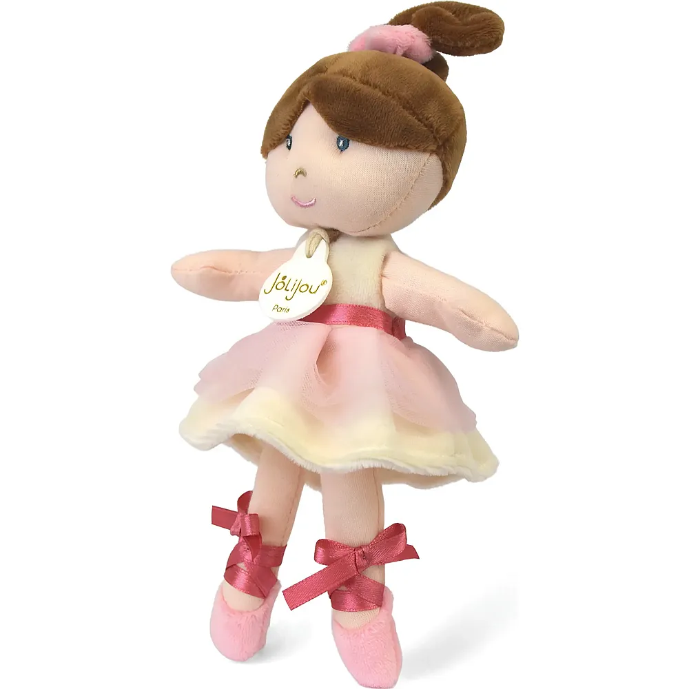 Doudou et Compagnie Ballerina rosa - 20 cm | Stoffpuppen