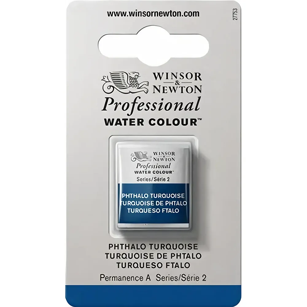 Winsor & Newton Professional Water Colour Aquarellfarbe Phthalot�rkis - 1/2 Napf | Farbe & Kreide