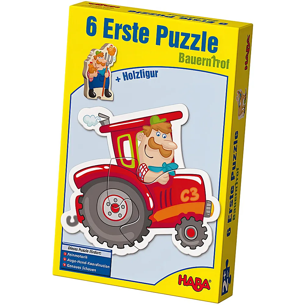 HABA 6 erste Puzzles - Bauernhof