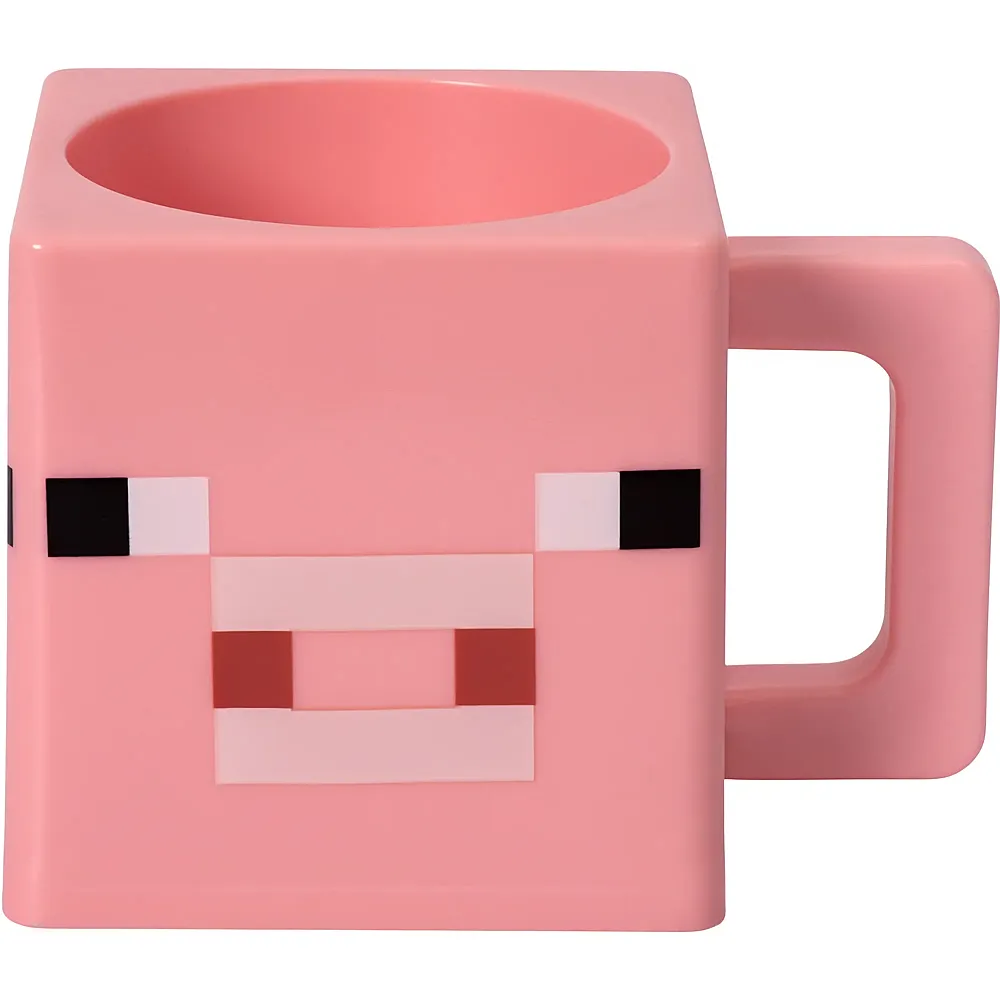Stor Minecraft Tasse Cube Pig 290ml | Essen & Trinken