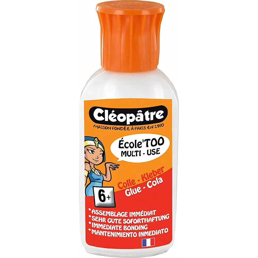 Cleopatre Ecole'too � Alleskleber Fur Schuler Mit Dosierspize 60g
