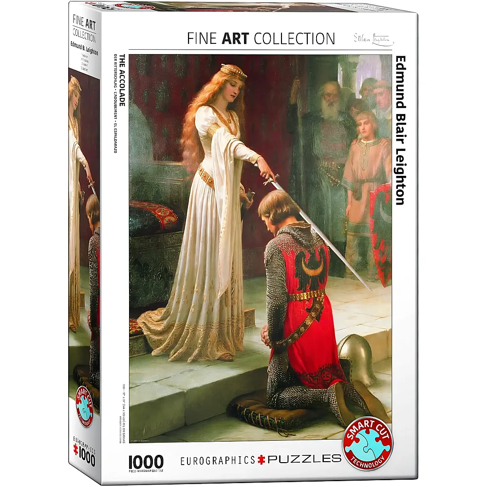 Eurographics Puzzle Edmung Blair Leighton - Der Ritterschlag - 1000 Teile - Puzzle 1000 Teile