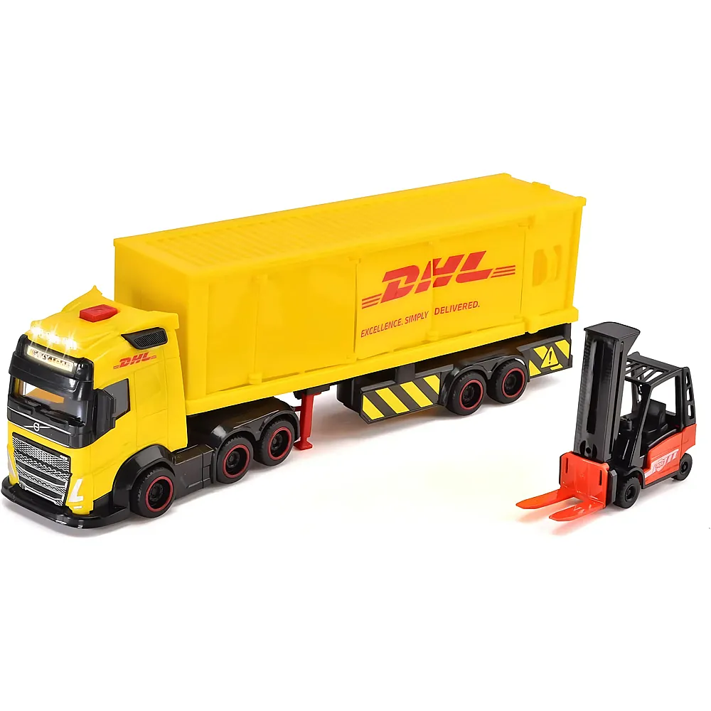 Dickie DHL Truck mit Licht & Sound