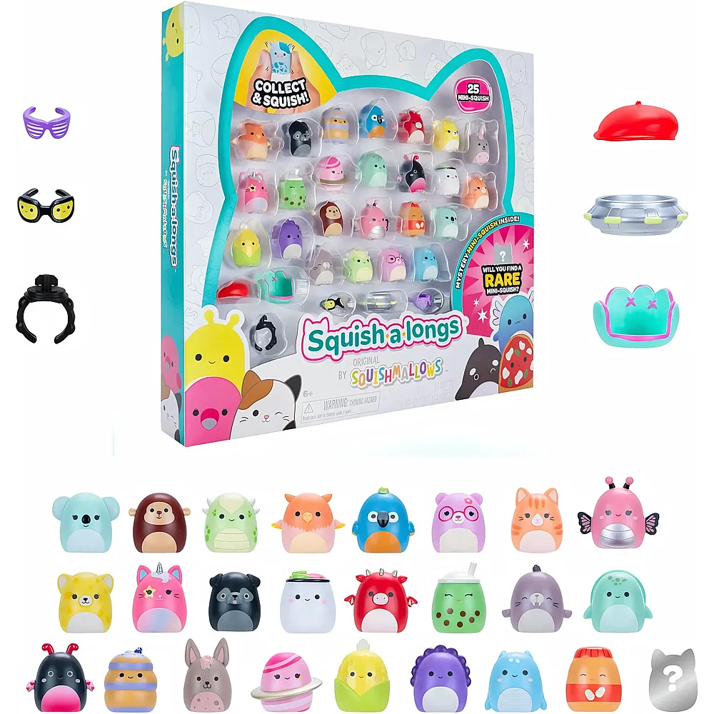 Squishmallows Squish-a-longs - Series 3 31Teile