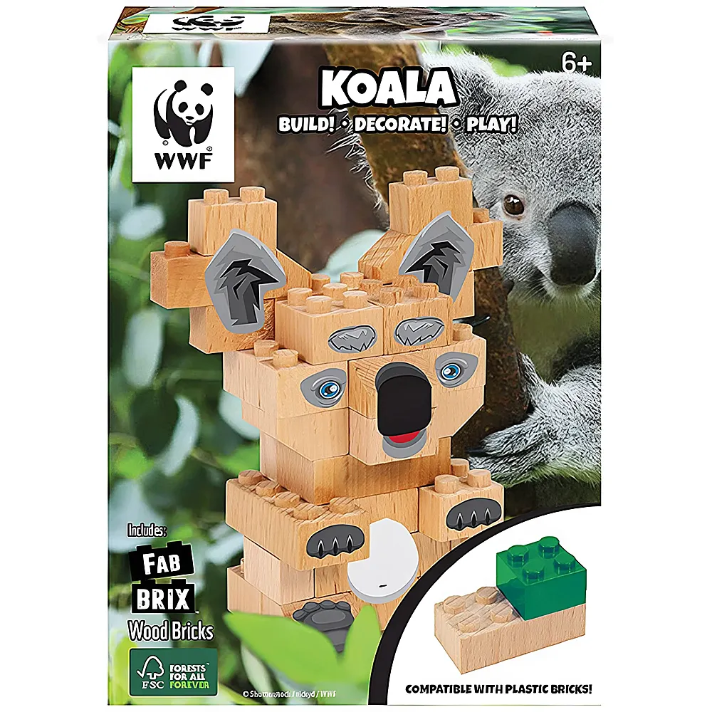 FabBrix WWF Koala 40Teile