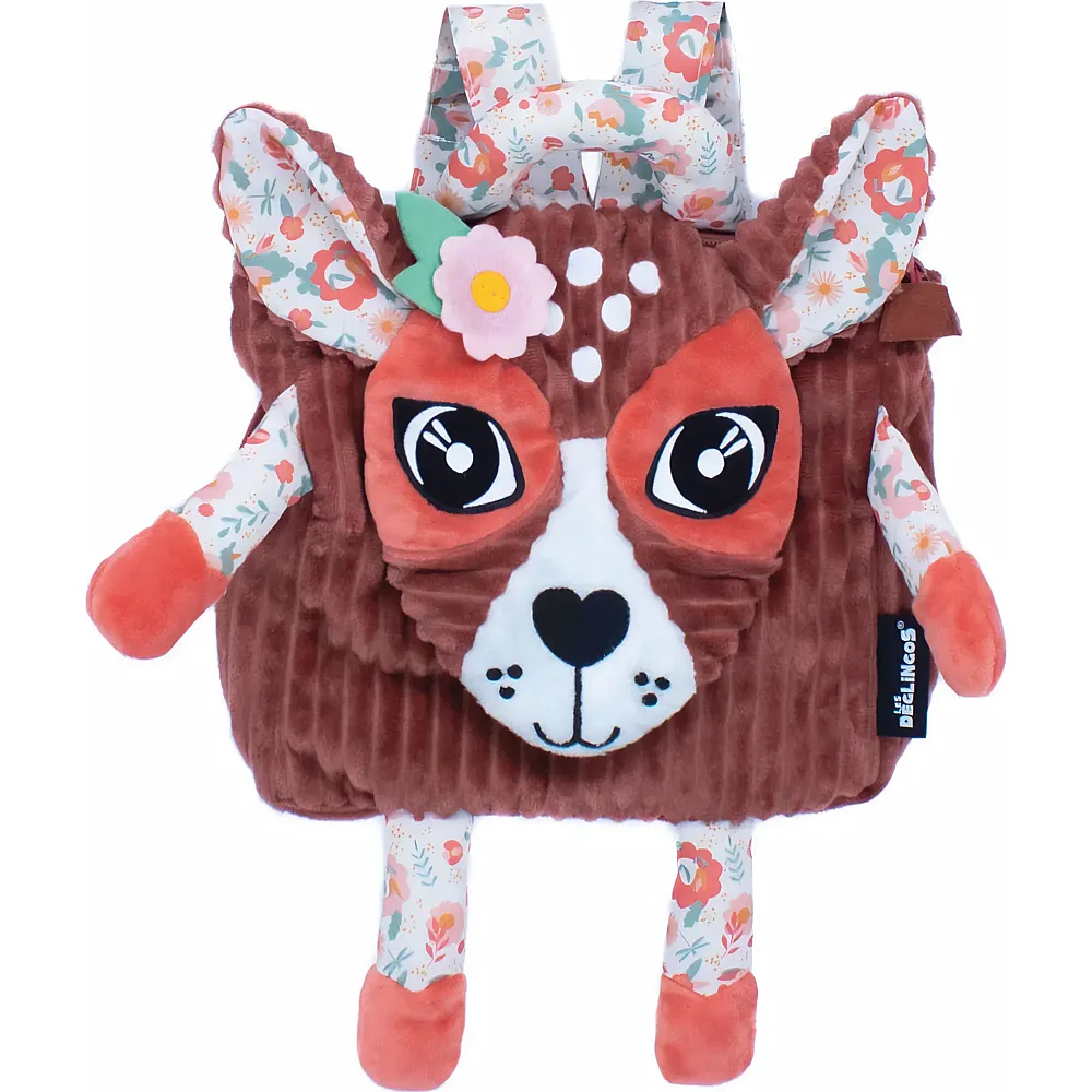 Les D�glingos Corduroy Backpack Melimelos The Deer
