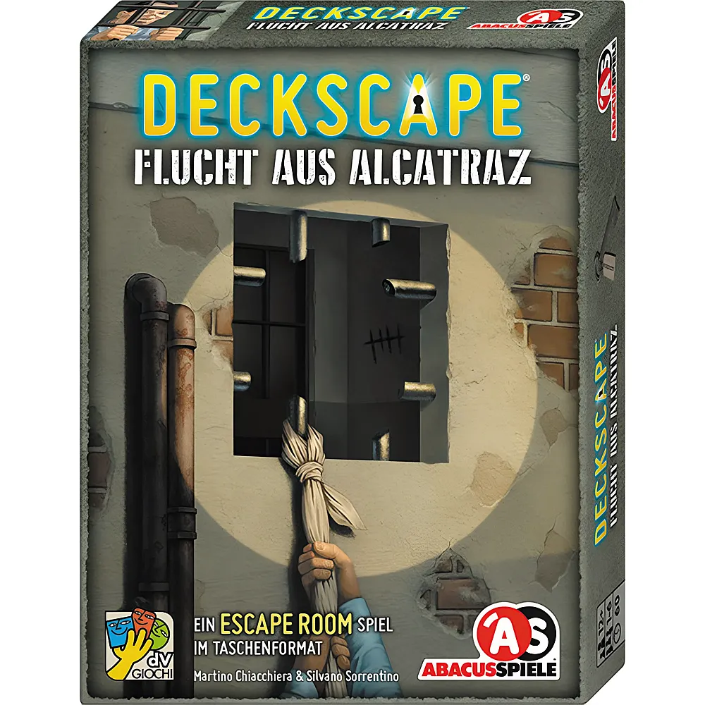 Abacus Spiele Deckscape - Flucht aus Alcatraz | Kartenspiele