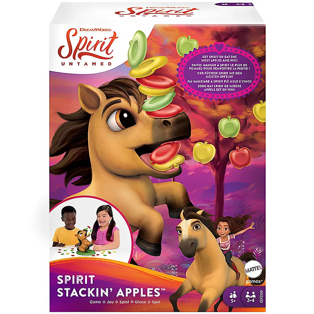 Mattel Games Spirit Stackin Snackin Apples