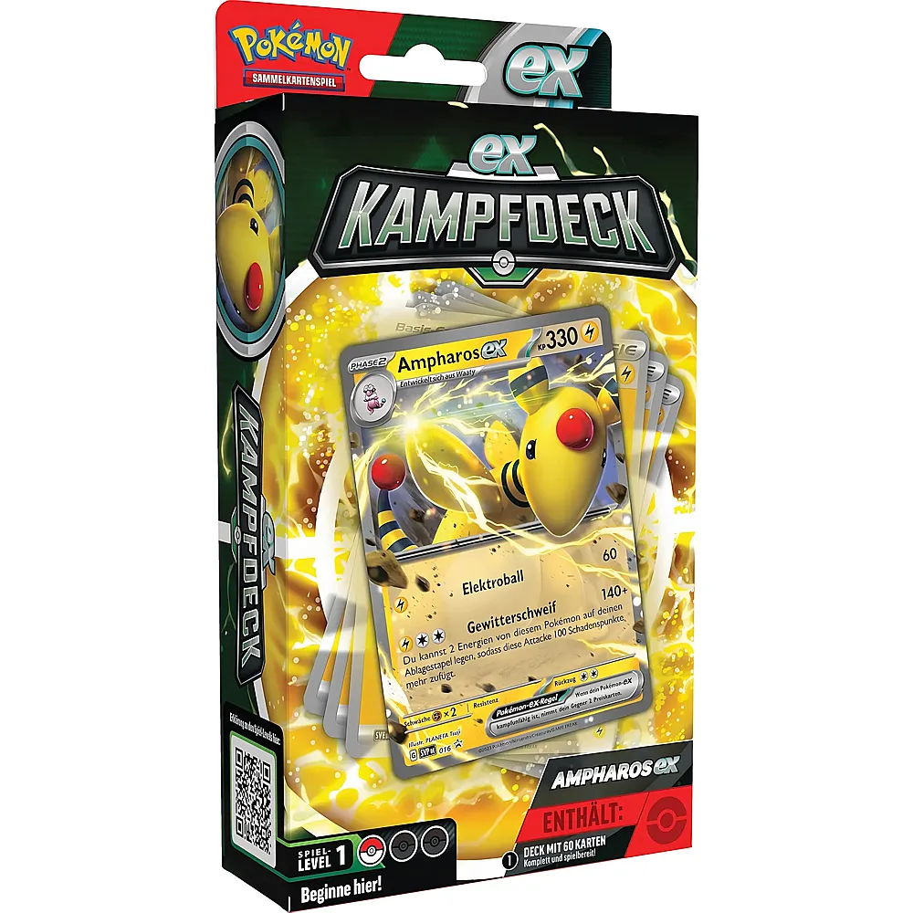 Pok�mon TCG Pok�mon Kampfdeck Ampharos-ex - Deutsch